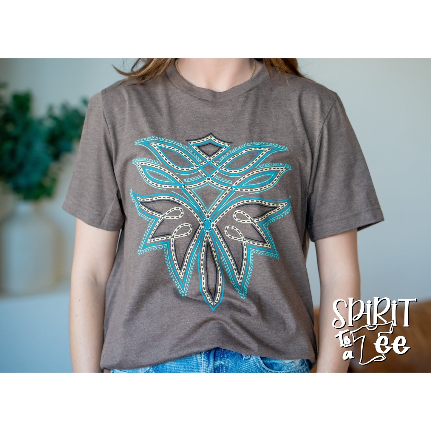 Boot Stitch - Puff Western Tee