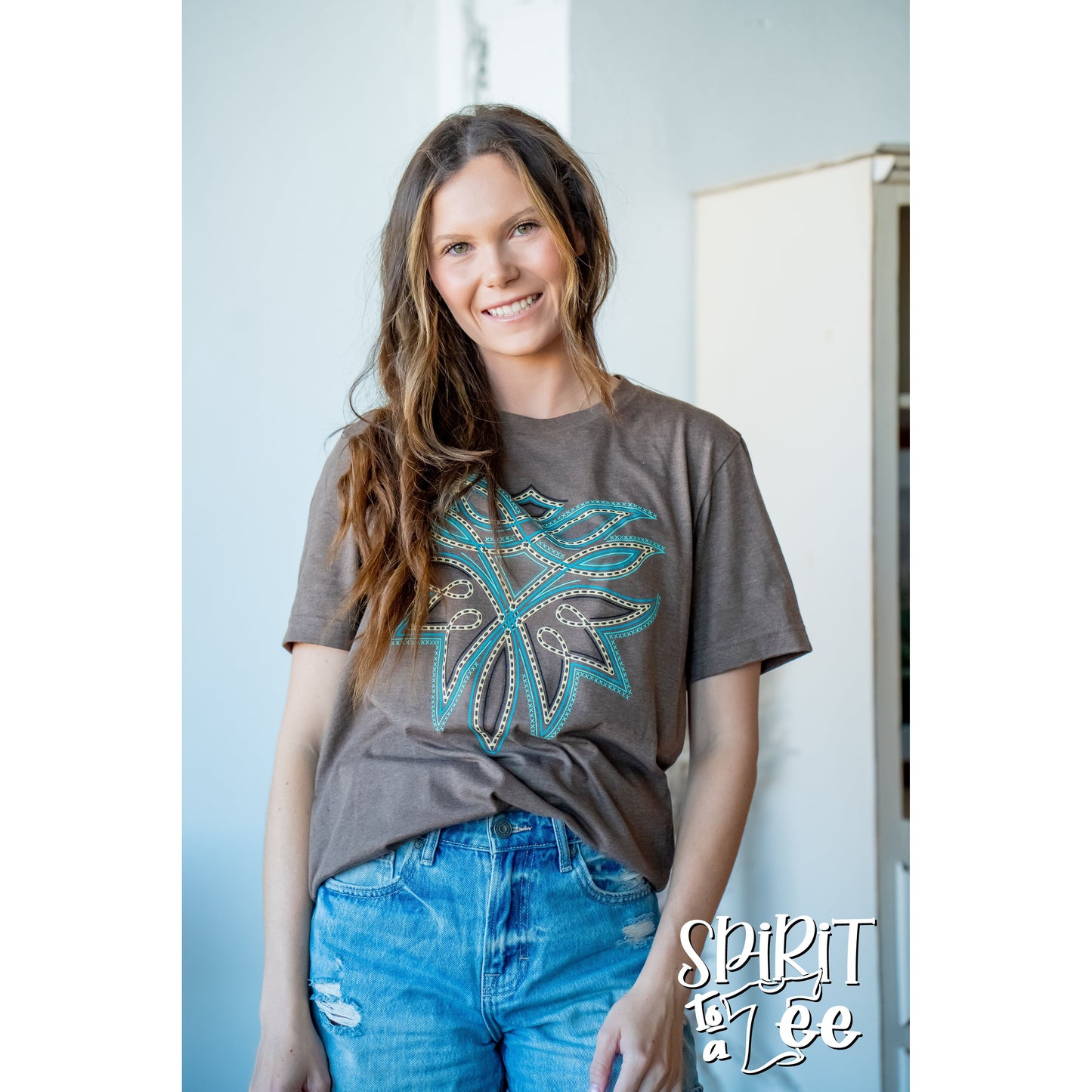 Boot Stitch - Puff Western Tee