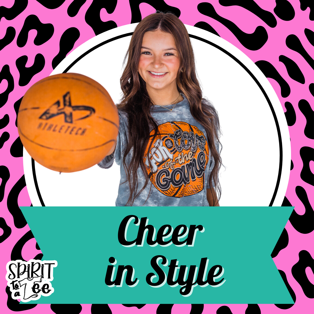 Cheer in Style: Basketball Tees