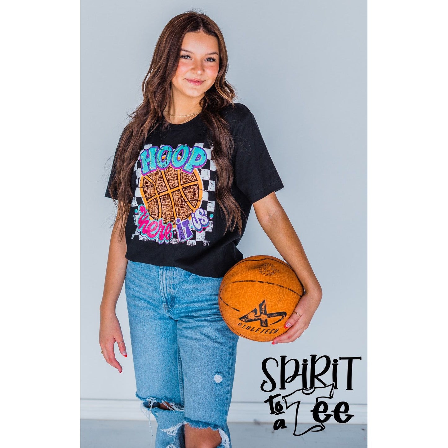 Hoop There It Is Basketball Tee