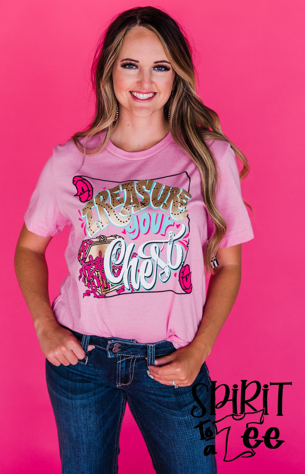 Treasure Your Chest Cancer Tee