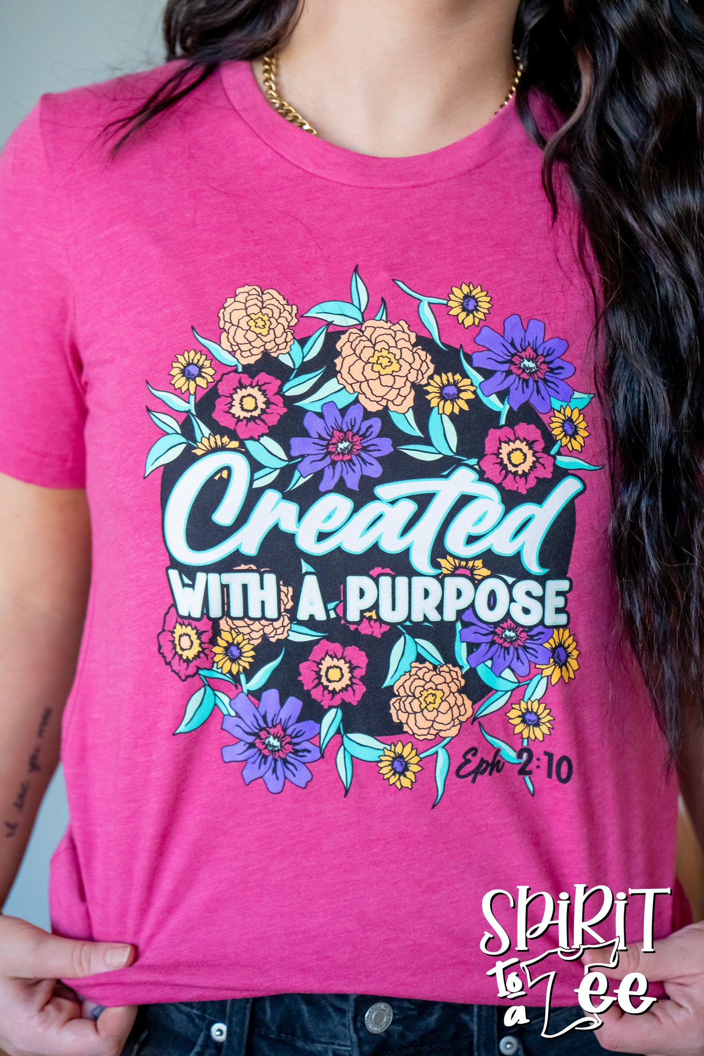 Created With a Purpose - Easter Tee