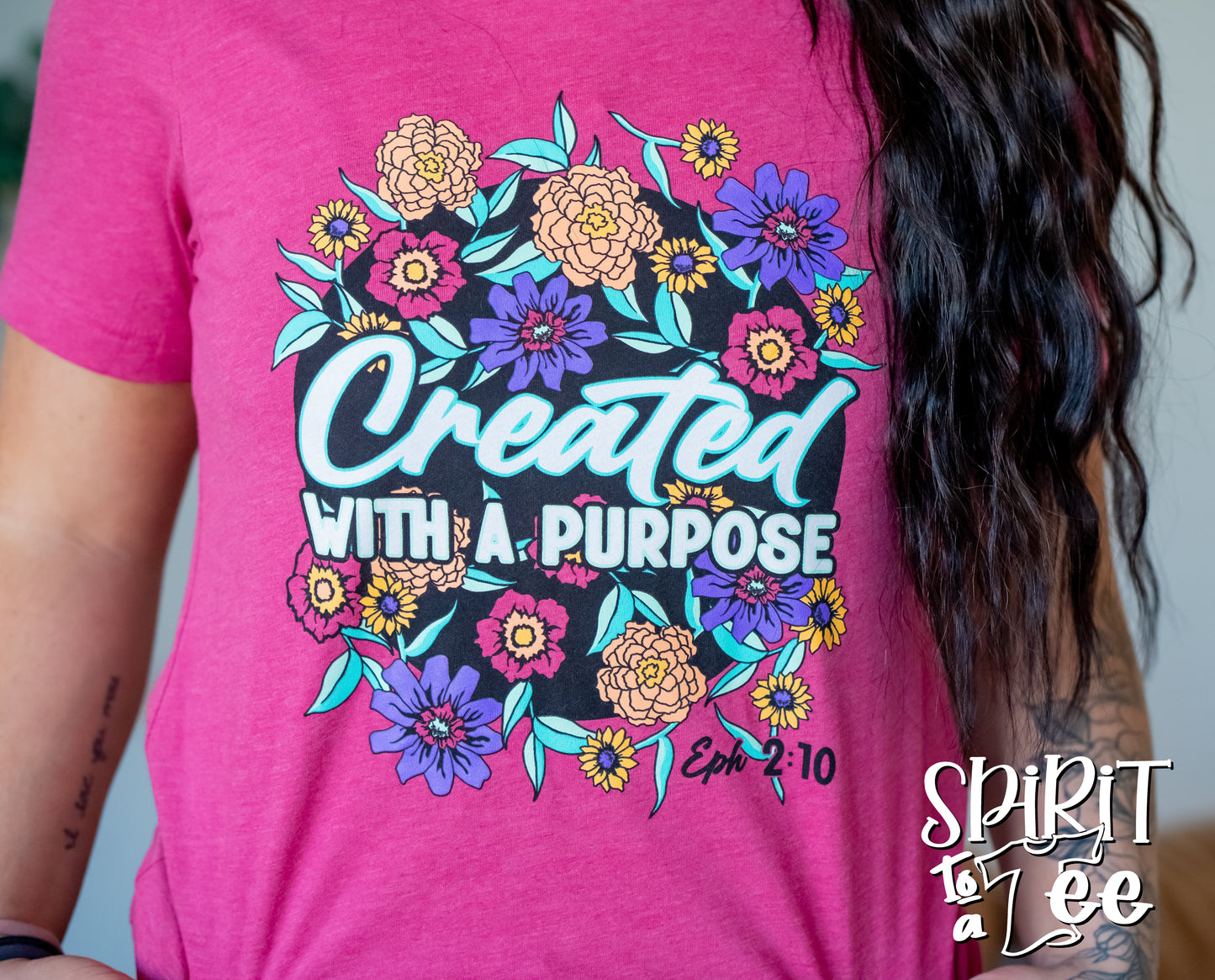 Created With a Purpose - Easter Tee