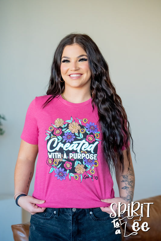 Created With a Purpose - Easter Tee