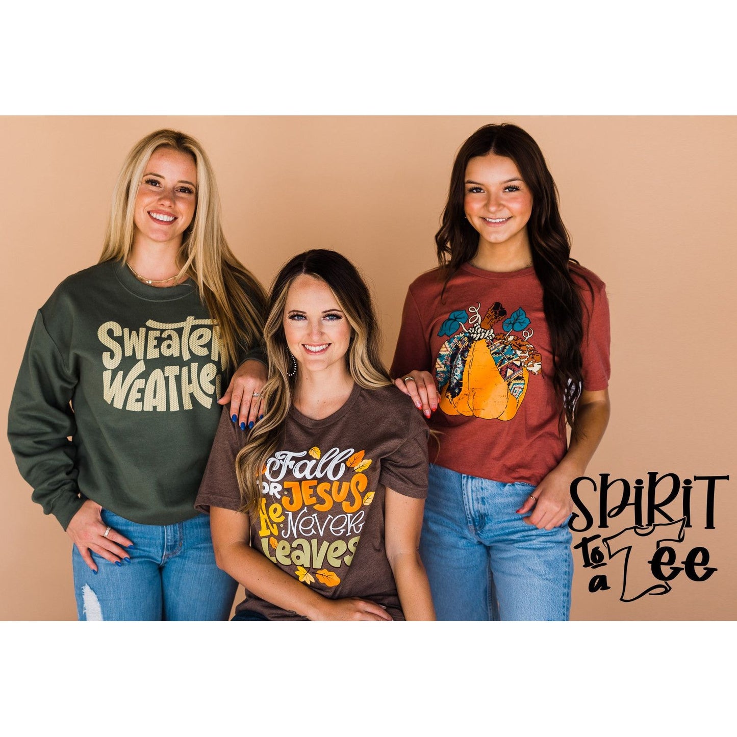 Southwest Feathers Pumpkin - Thanksgiving Tee