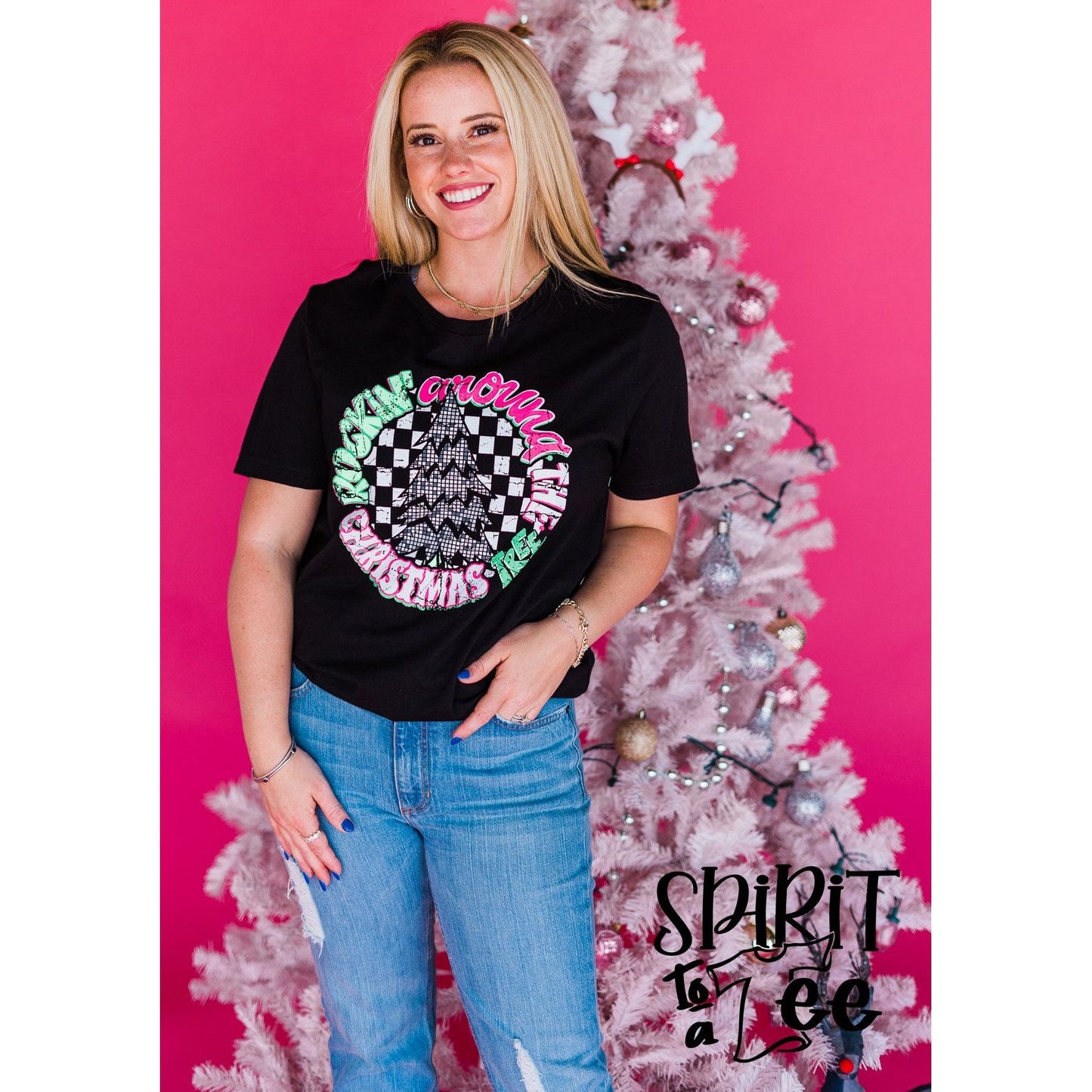 Rockin' Around the Christmas Tree Tee