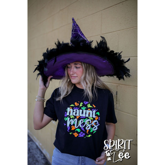 Haunt Mess - Halloween Comfort Color Tee