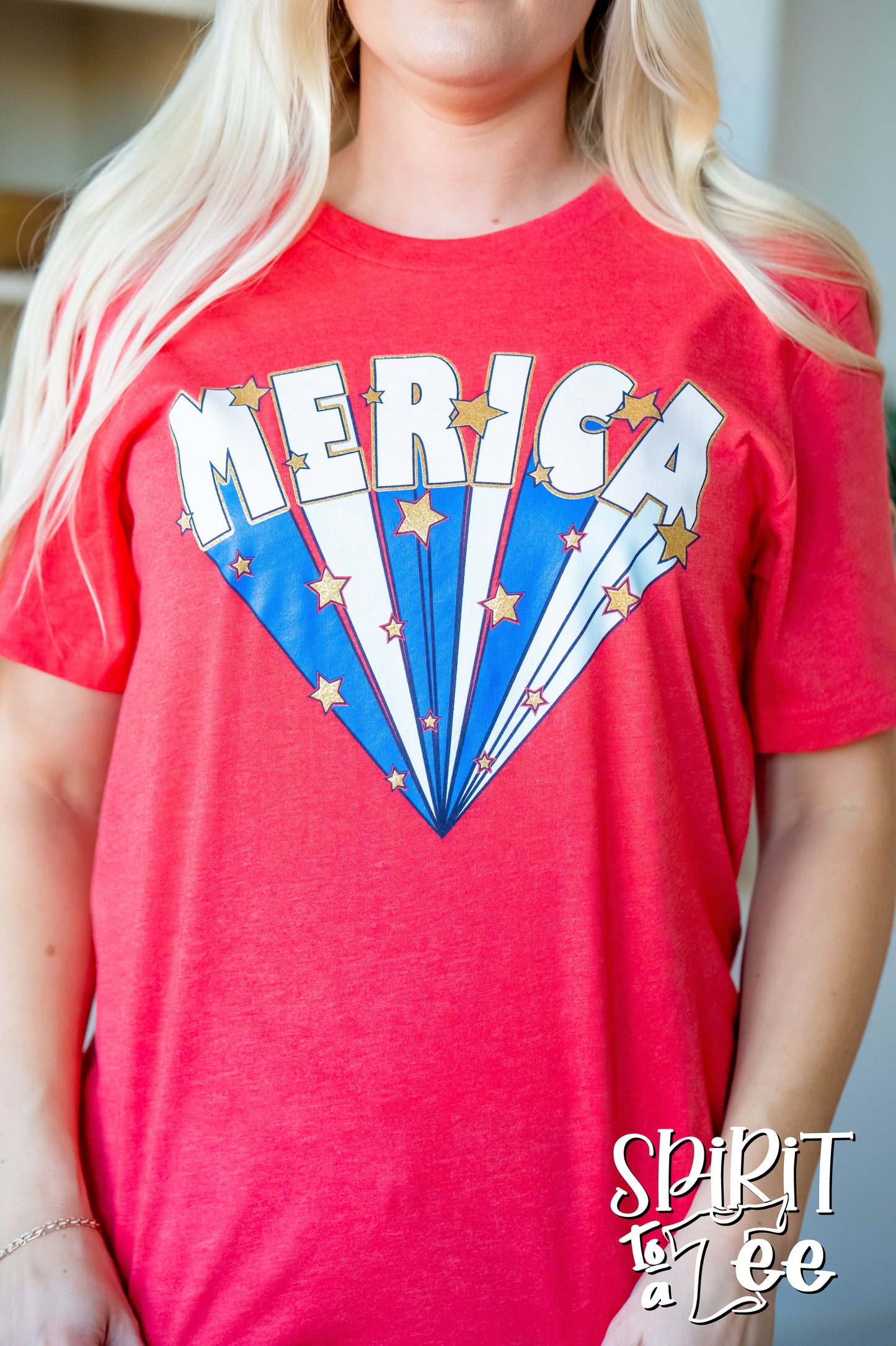 Merica Rays - Patriotic  Tee