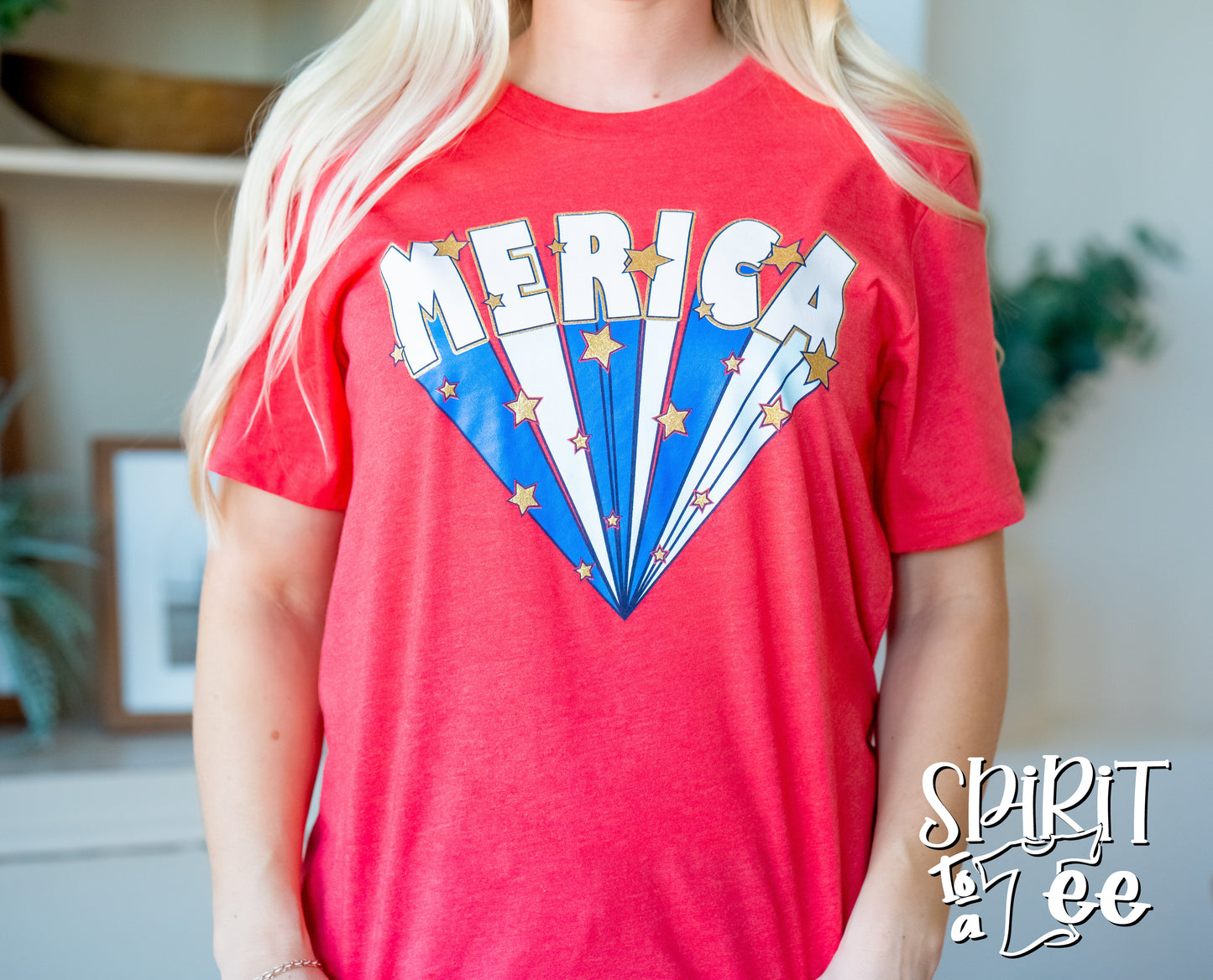 Merica Rays - Patriotic  Tee