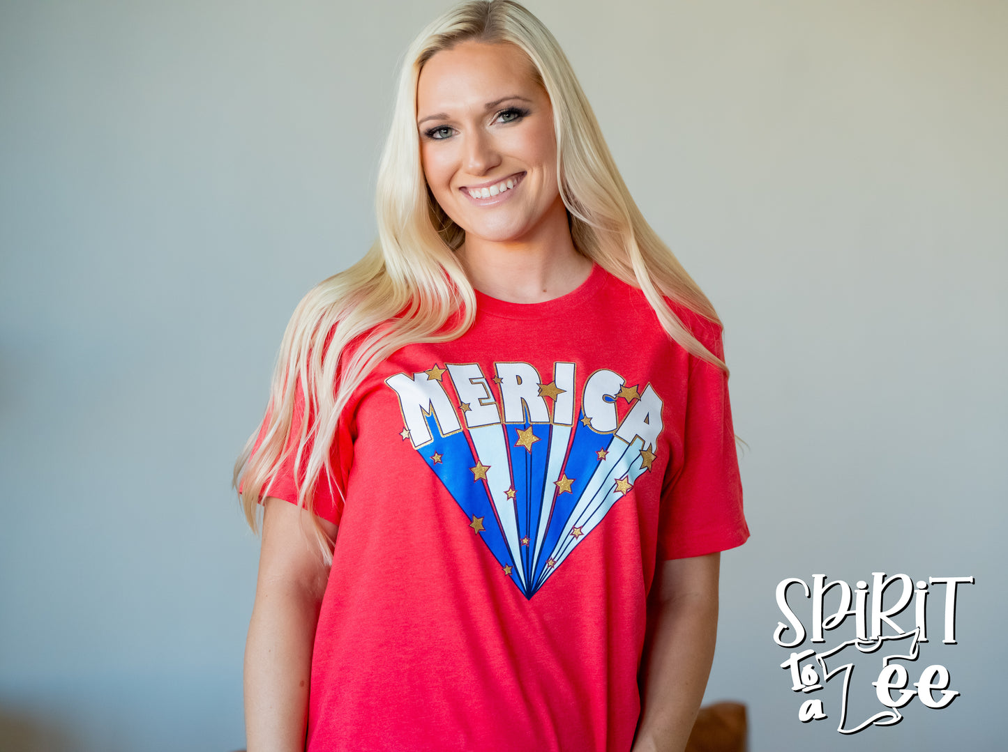 Merica Rays - Patriotic  Tee