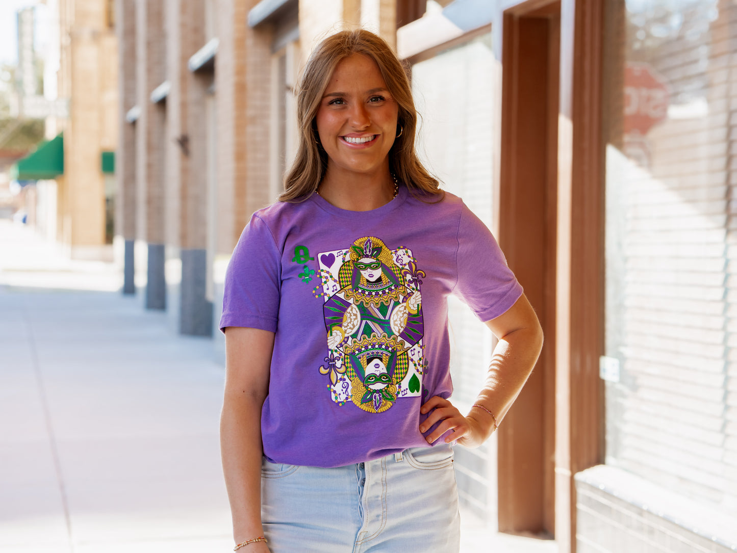 Queen of - Mardi Gras Tee