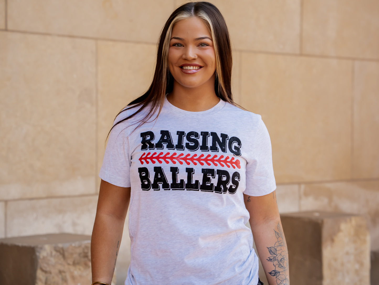 Raising Ballers - Baseball/Softball Tee