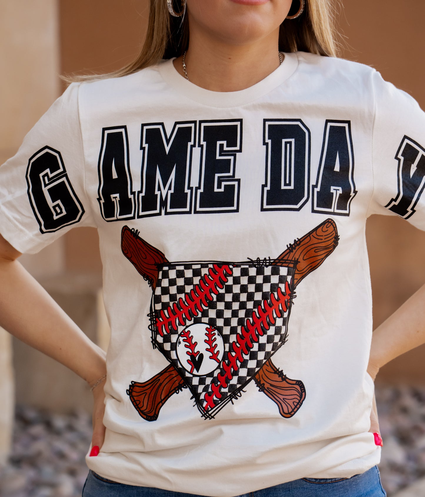 Game Day Check Home Plate - Baseball Tee