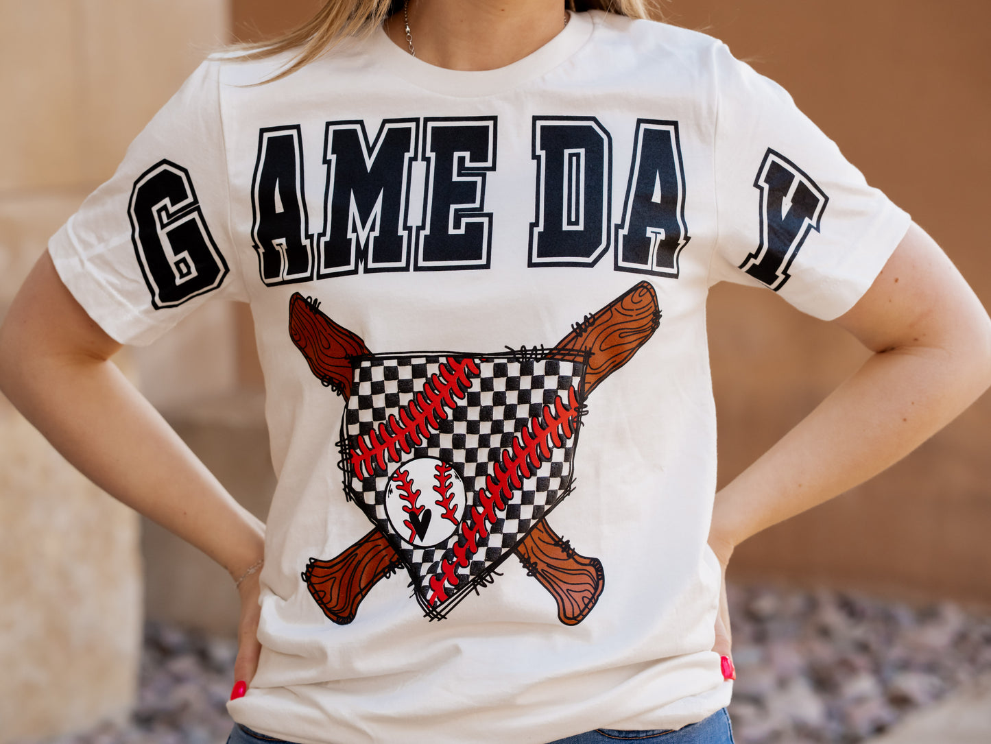 Game Day Check Home Plate - Baseball Tee