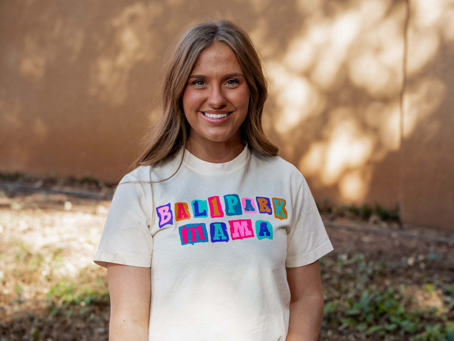 Ballpark Mama Scrapbook - Baseball/Softball Crop Tee