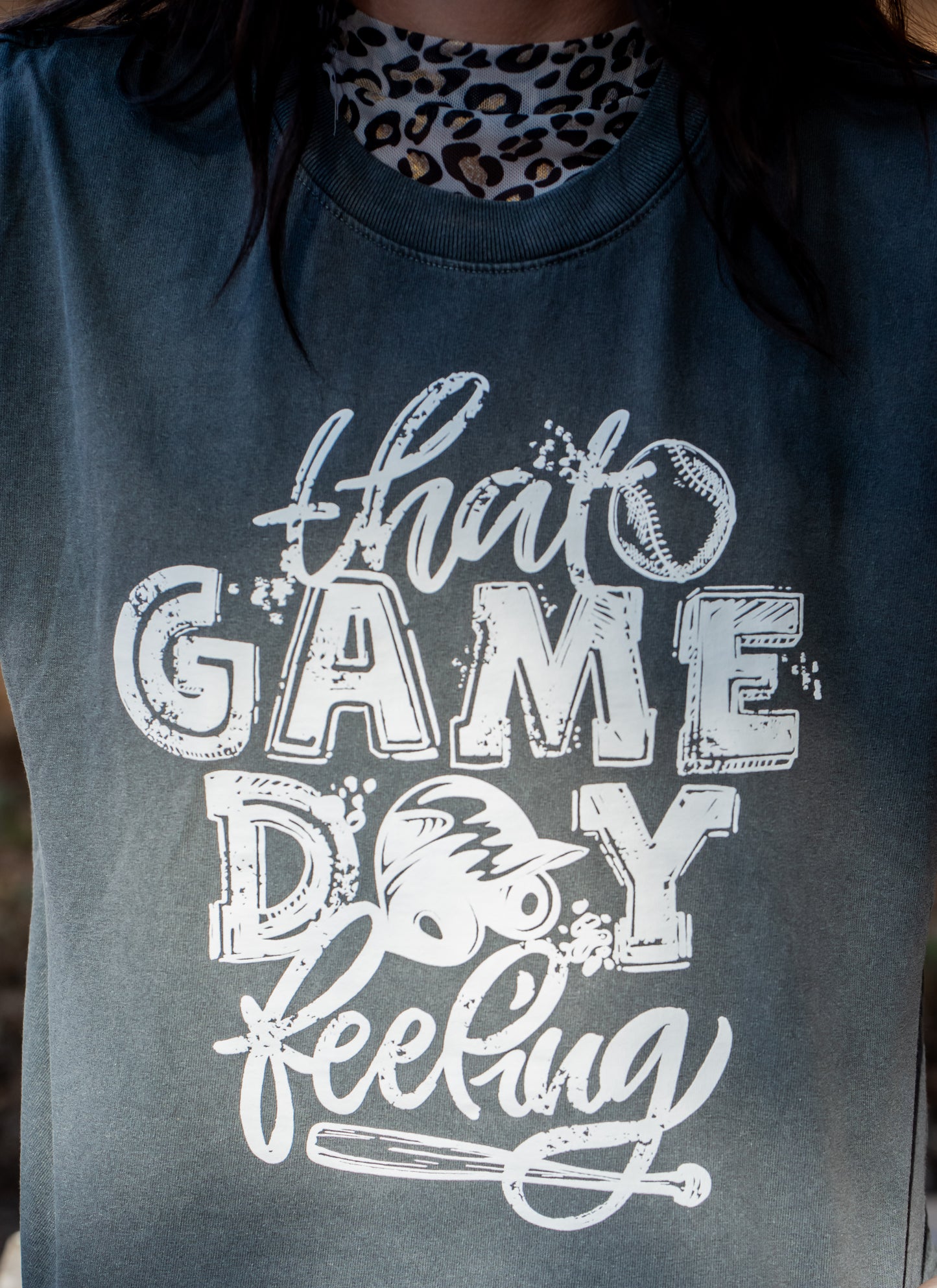 That Game Day Feeling - Baseball/Softball Sleeveless Tee