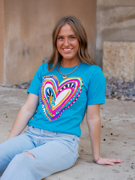 Painted Heart - Valentines Tee