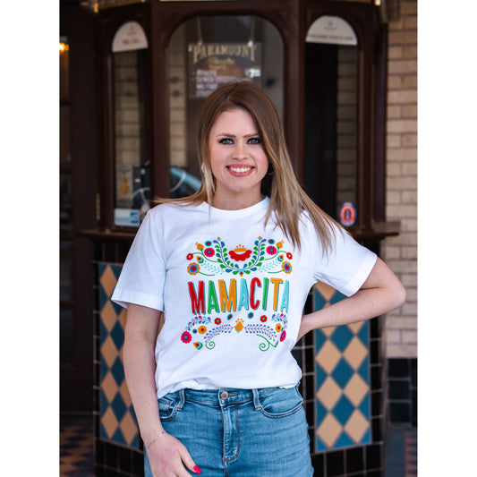 Mamacita Flowers - Cinco Tee
