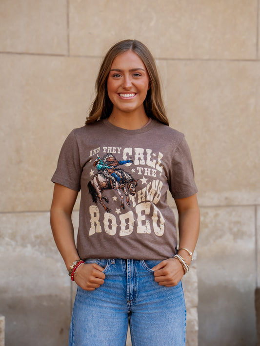 And They Call the Thing Rodeo Bronc - Western Tee
