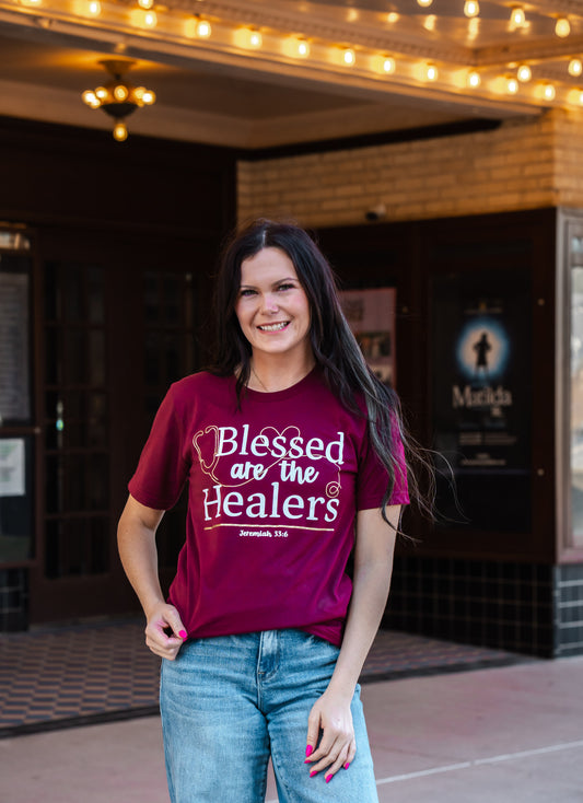 Blessed Are the Healers - Nurse Tee