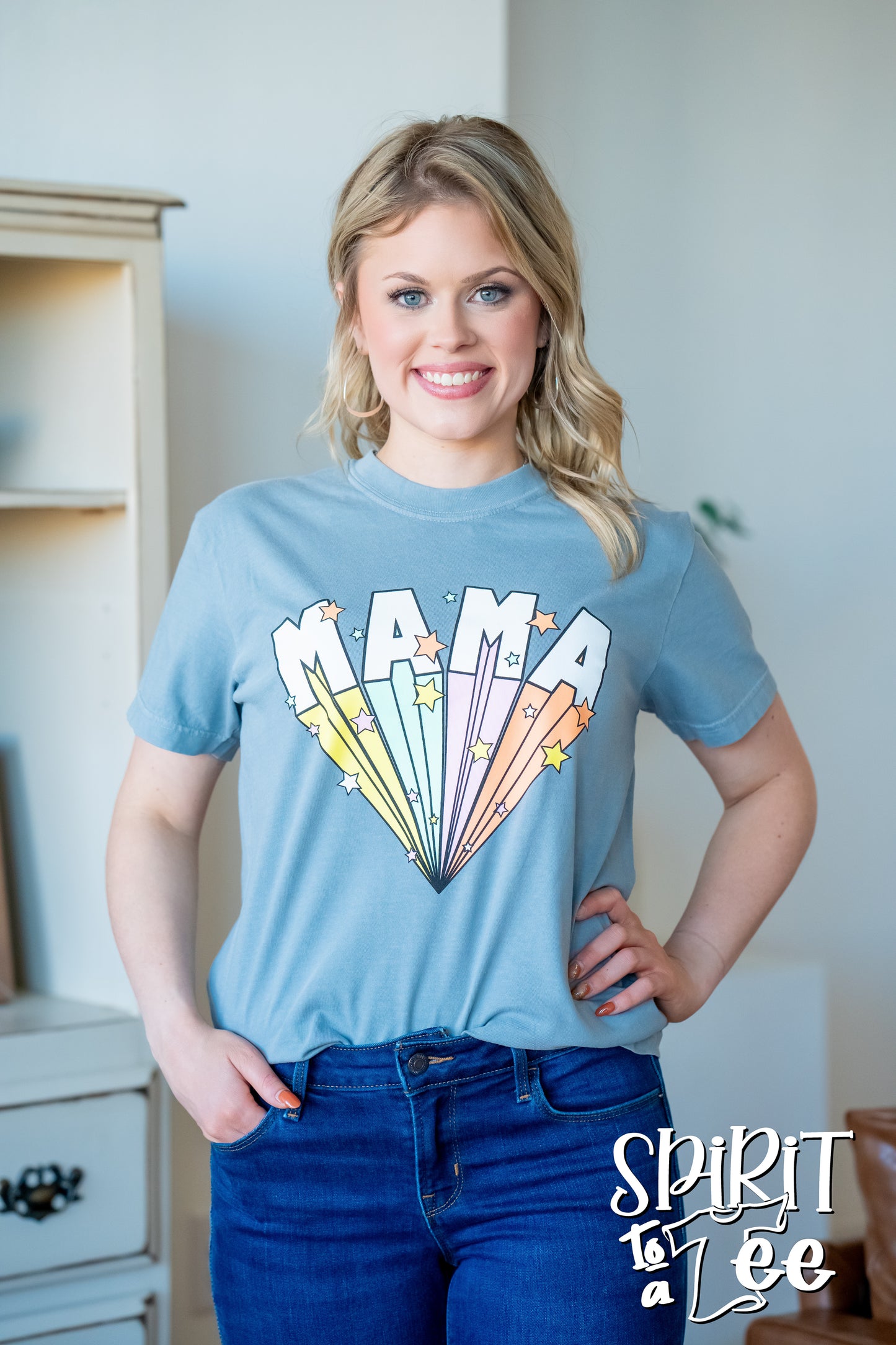 Mama - Rays & Stars CC Tee