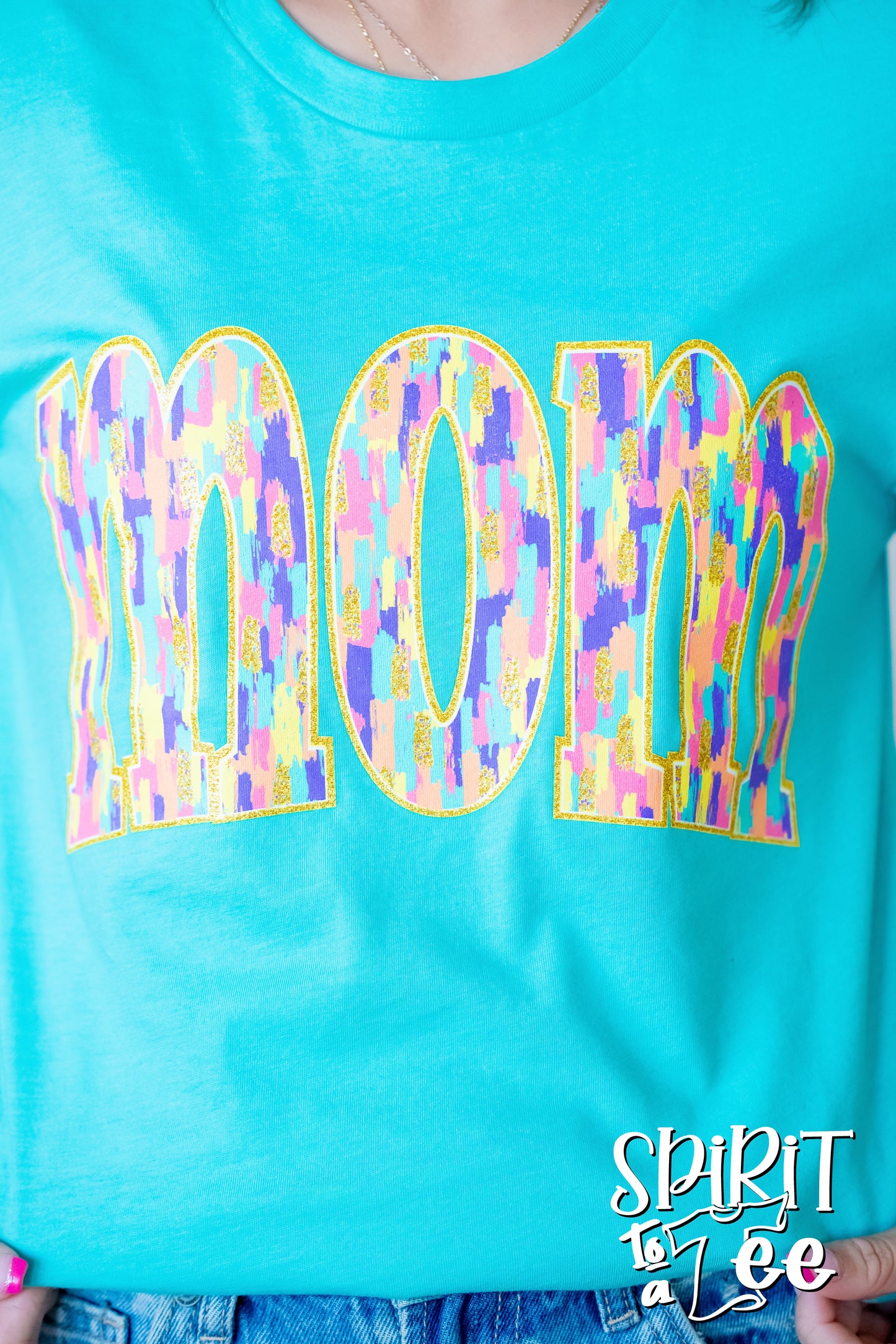 Mom - Paint Strokes Tee