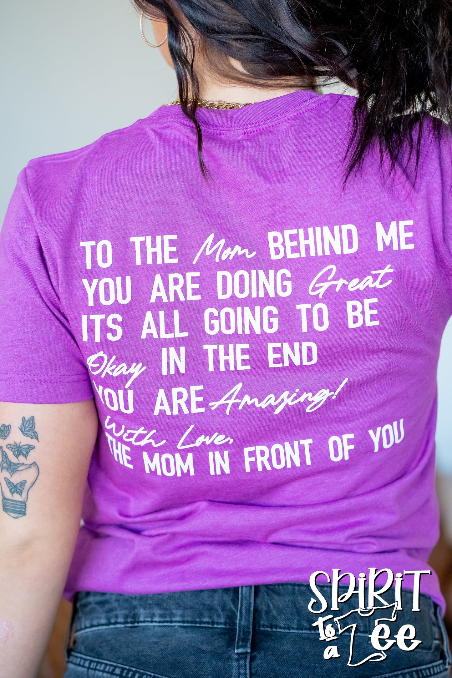 To the Mom Behind Me Tee