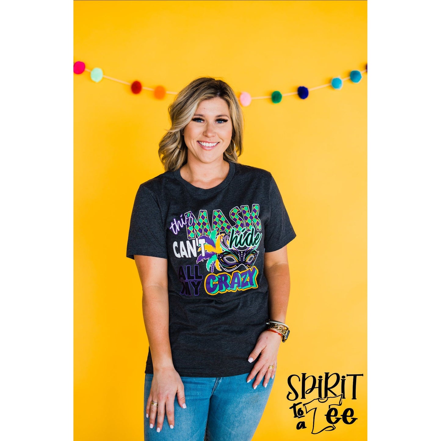 This Mask Can't Hide All My Crazy Tee