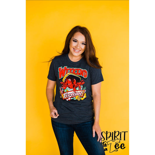 Weekend Forecast - Crawfish Tee