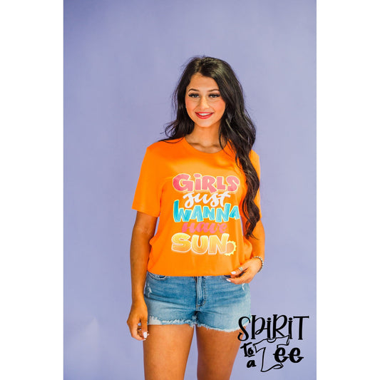 Girls Just Wanna Have Sun - Summer Tee