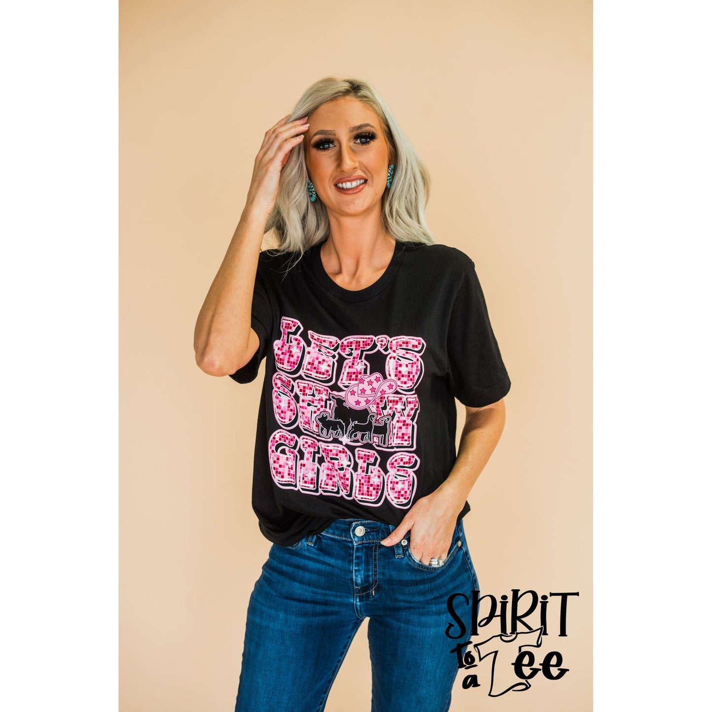 Let's Show Girls - Stock Show Tee