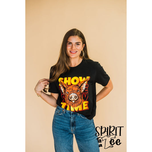 Show Time Pig - Stock Show Tee