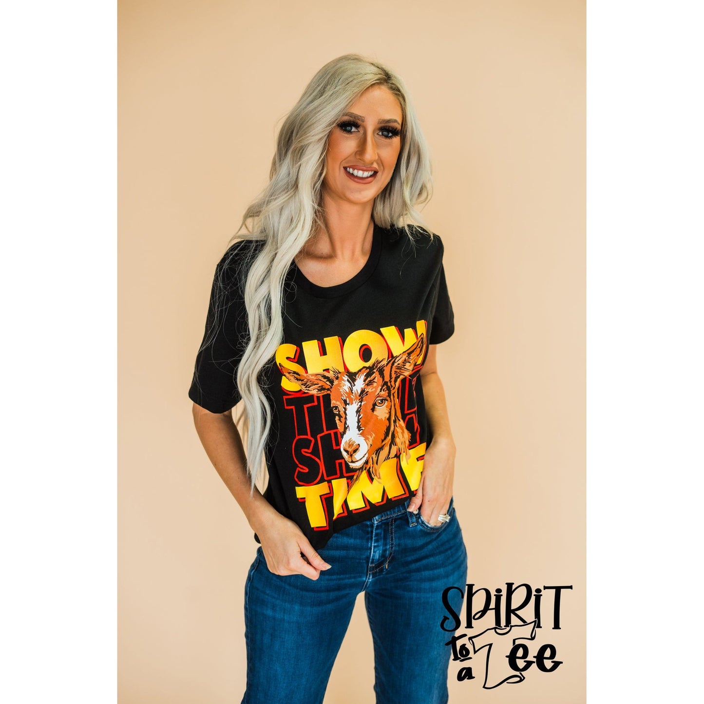 Show Time Goat - Stock Show Tee