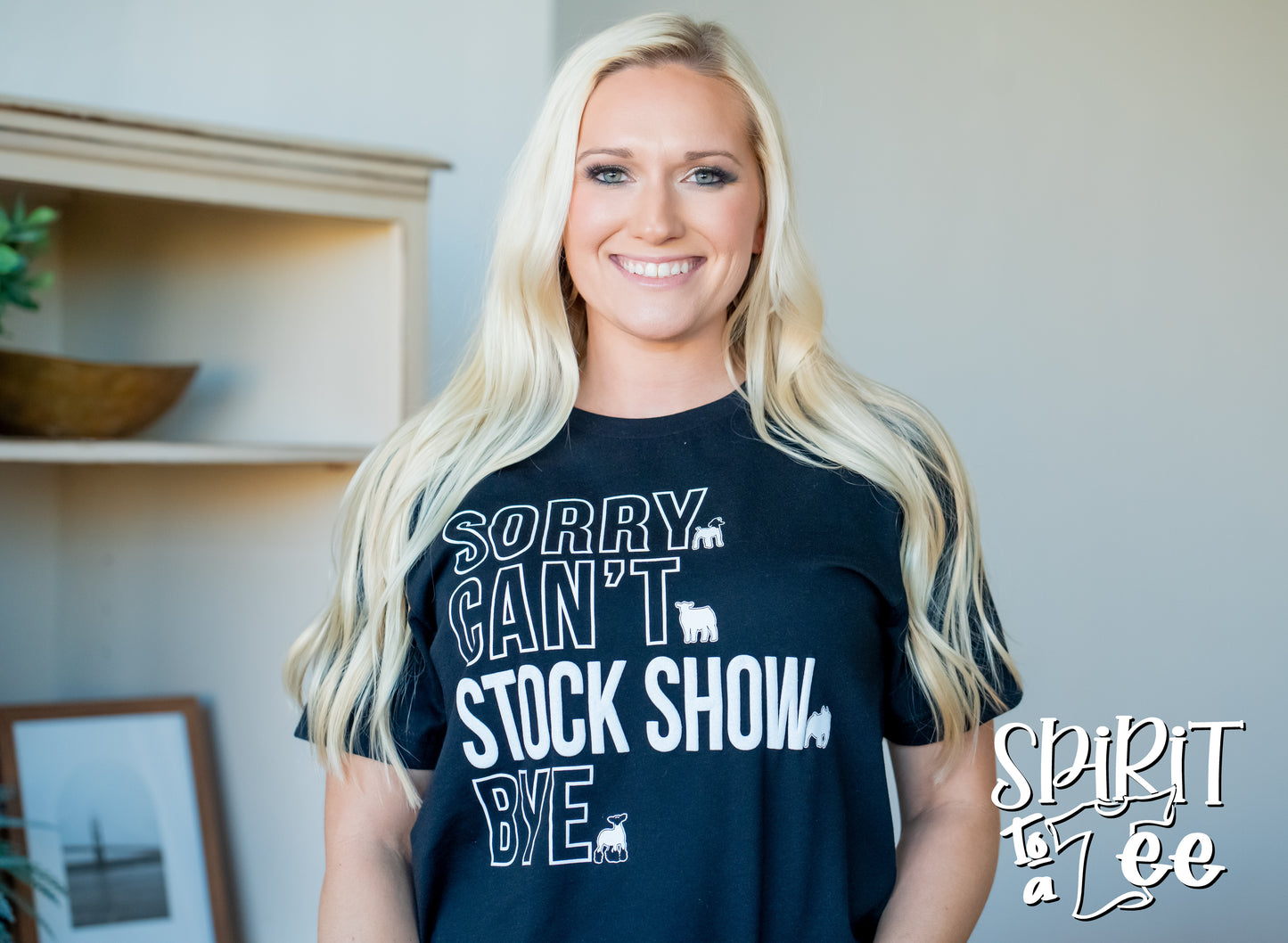 Sorry Can't Stock Show Tee