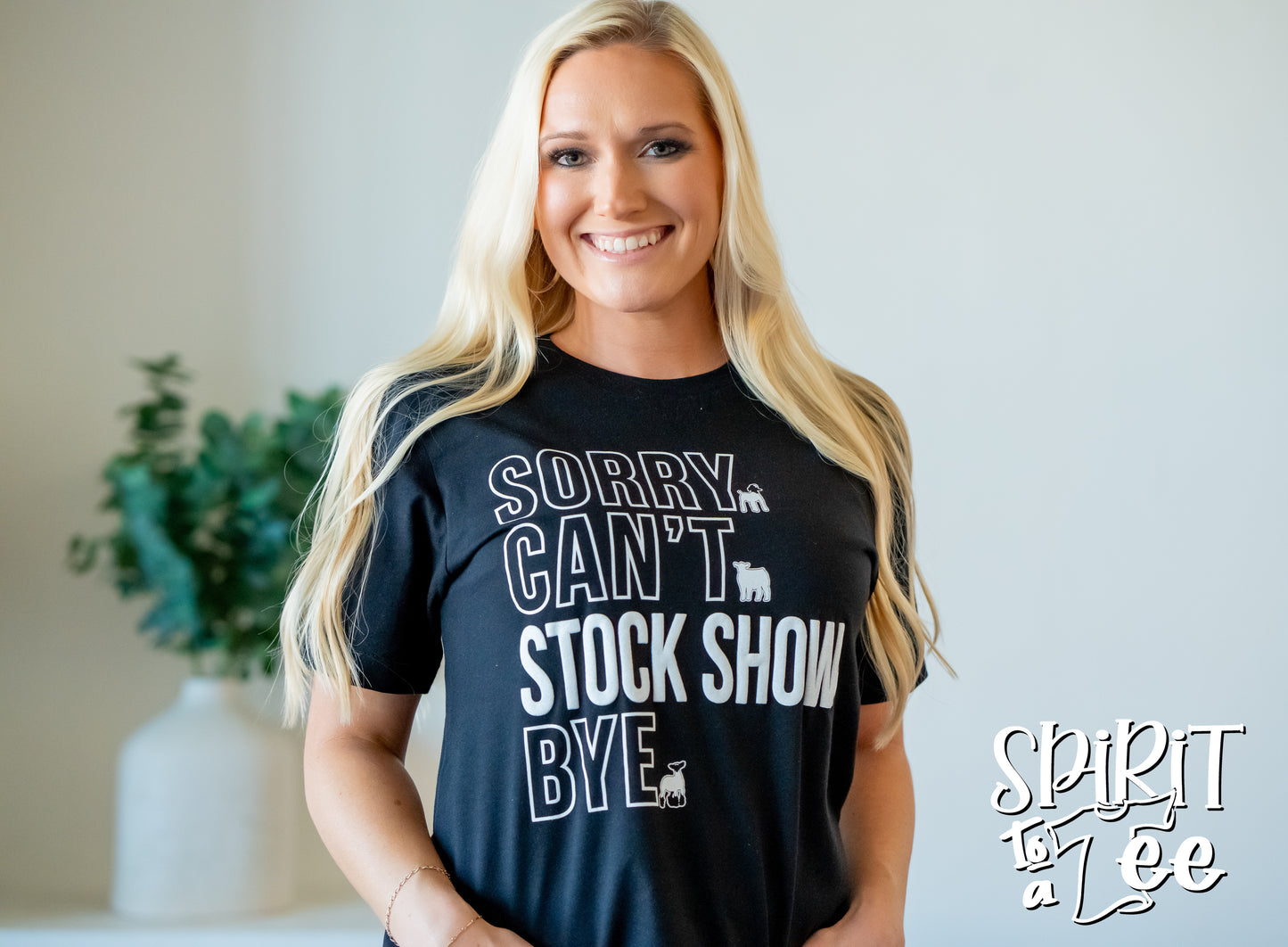 Sorry Can't Stock Show Tee