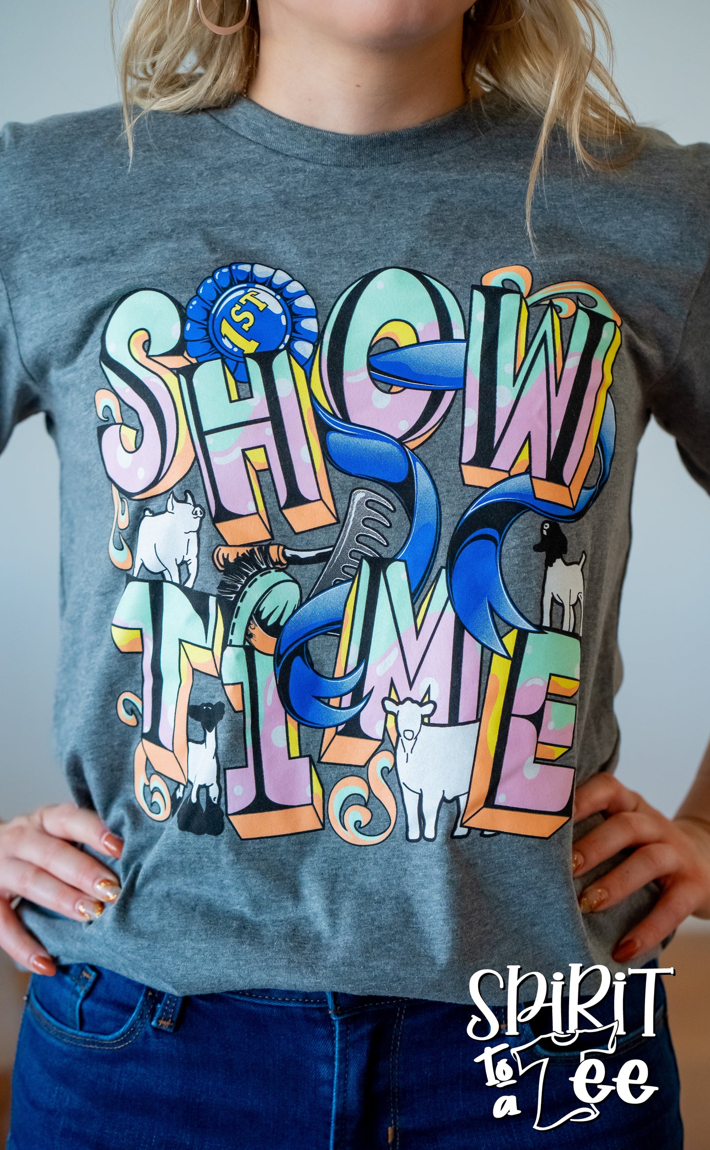 Show Time - Bubble Stock Show Tee