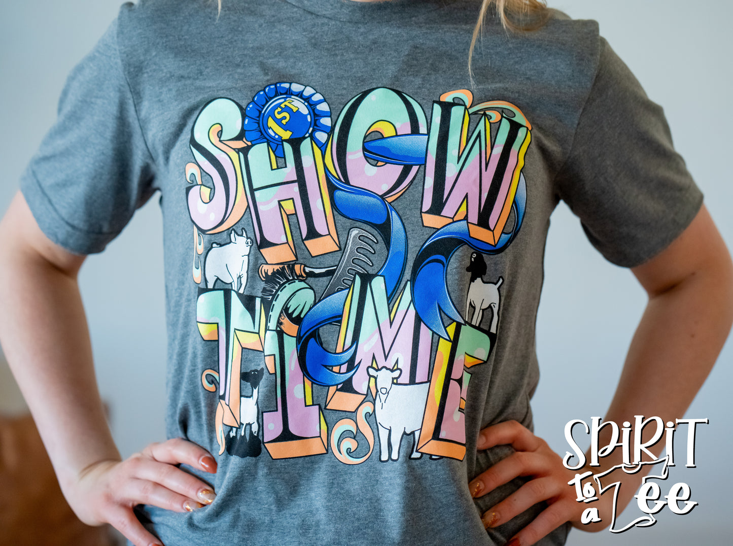 Show Time - Bubble Stock Show Tee