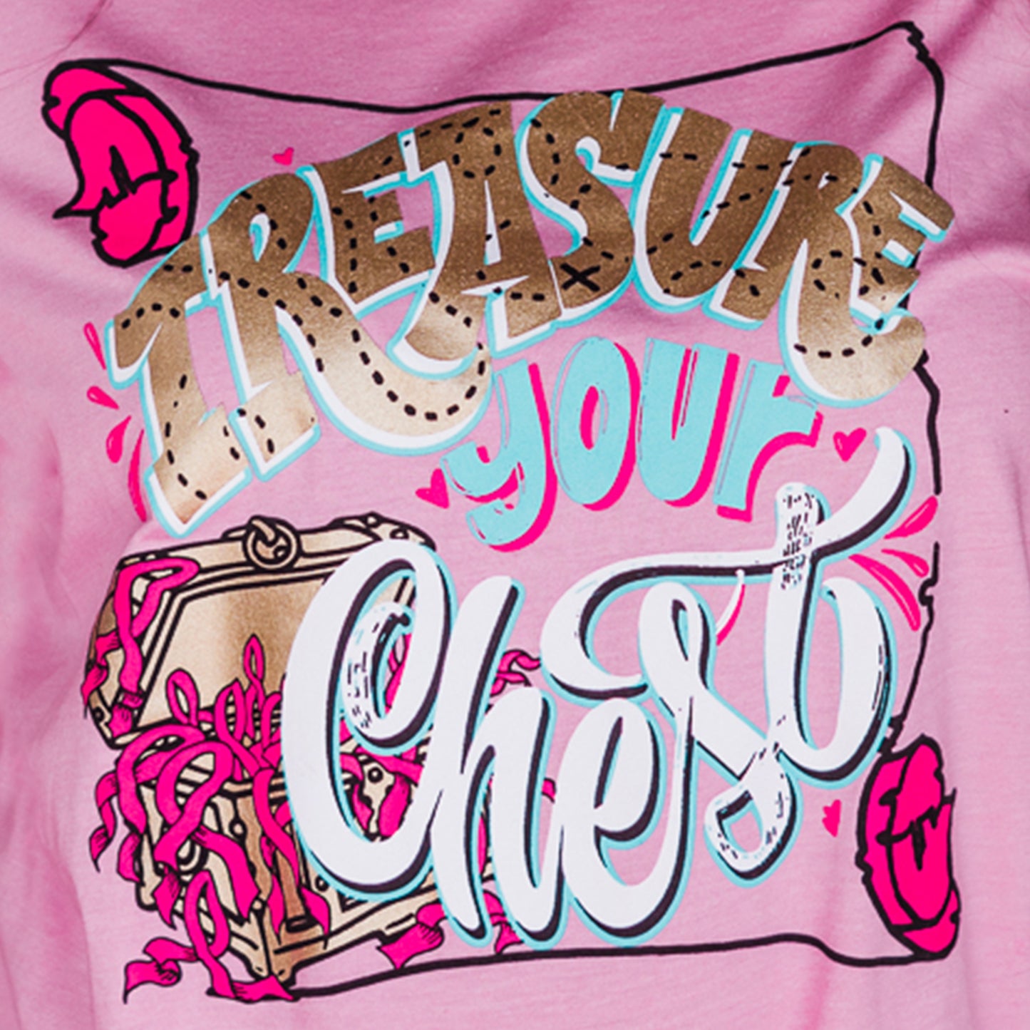 Treasure Your Chest Cancer Tee