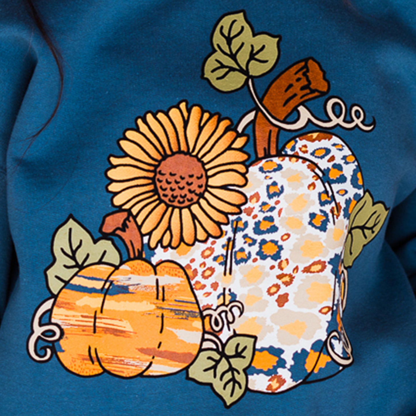 Sunflower Pumpkins - Thanksgiving Sweatshirt