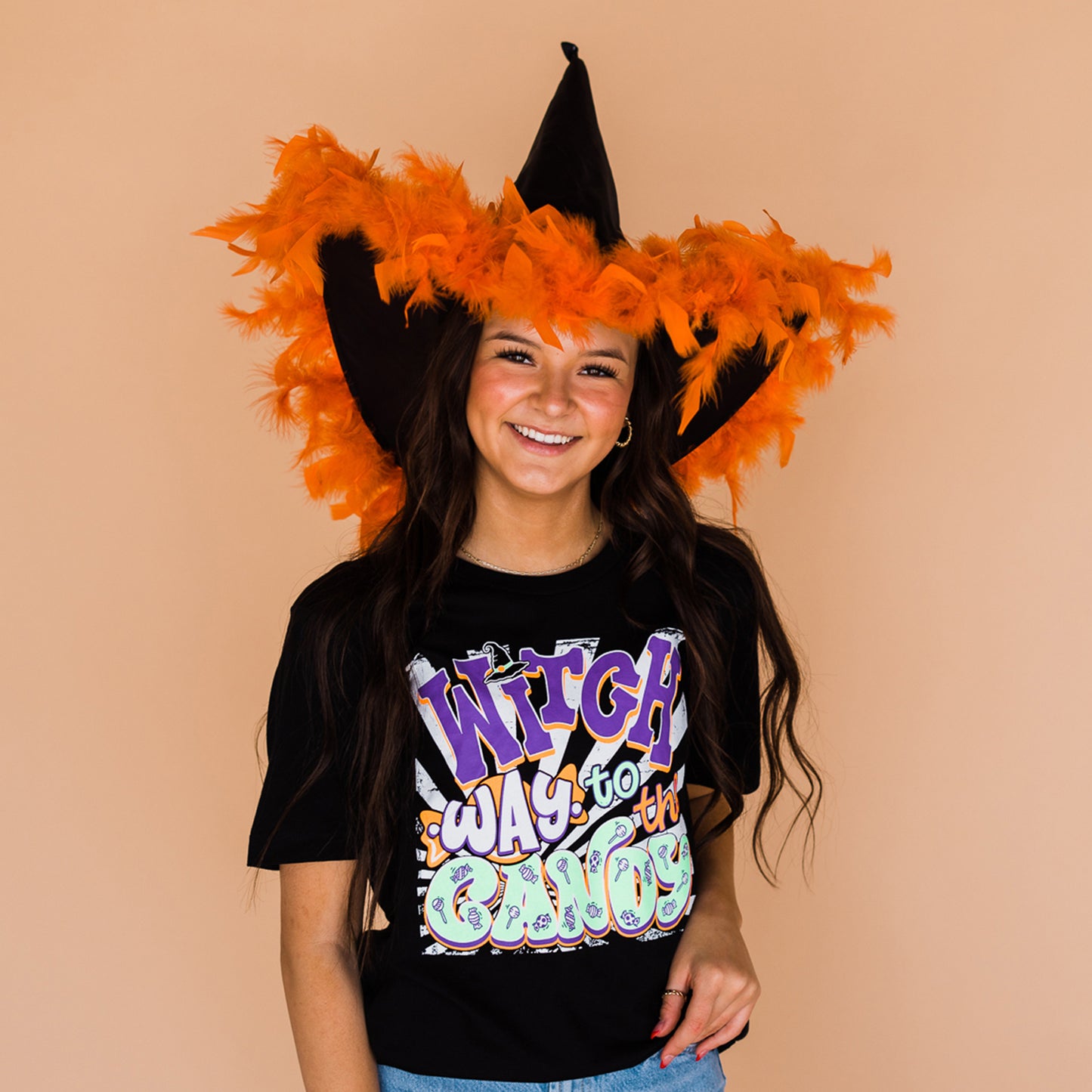Witch Way to the Candy - Halloween Tee