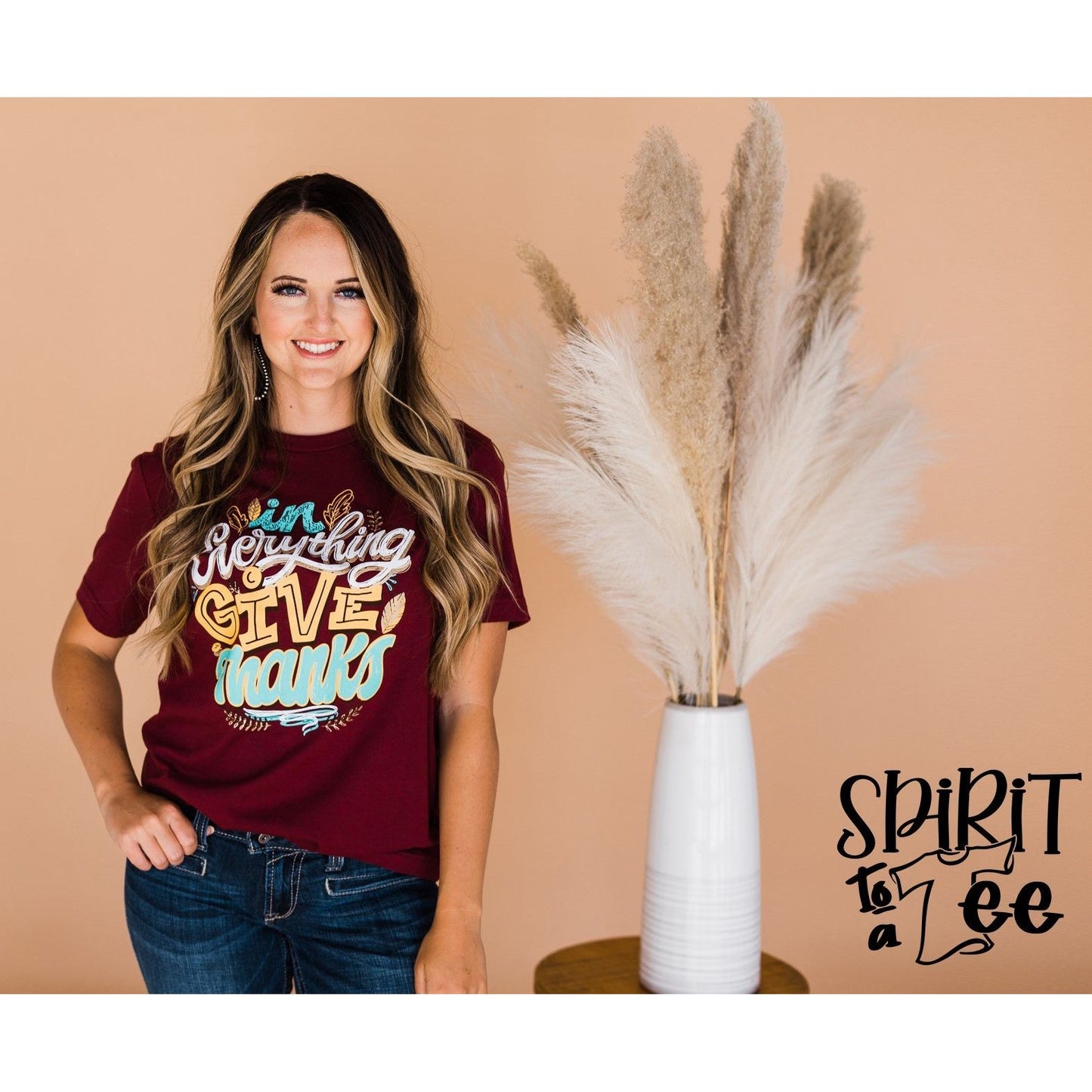 In Everything Give Thanks - Thanksgiving Tee