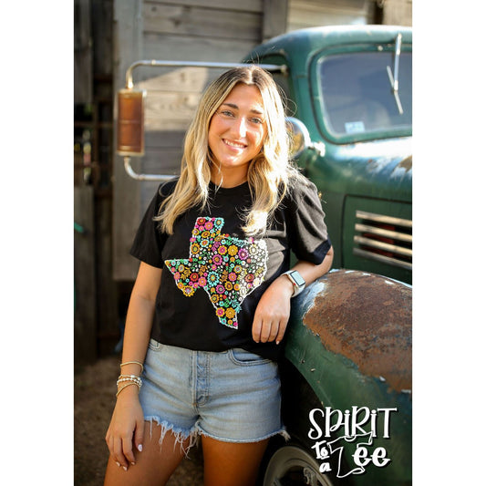 Texas Bright Flowers - Texas Tee