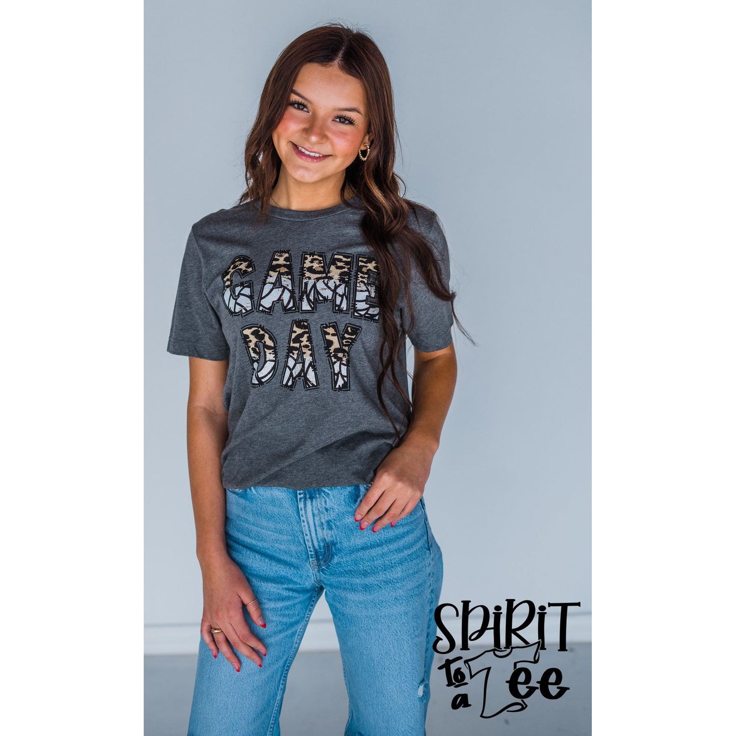 Game Day Split Volleyball Tee