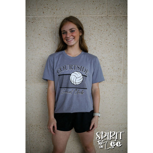 Courtside Social Club - Volleyball Tee