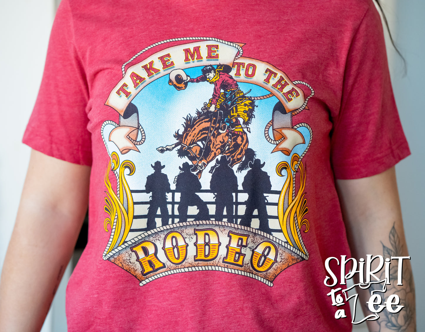 Take Me to the Rodeo - Western Tee