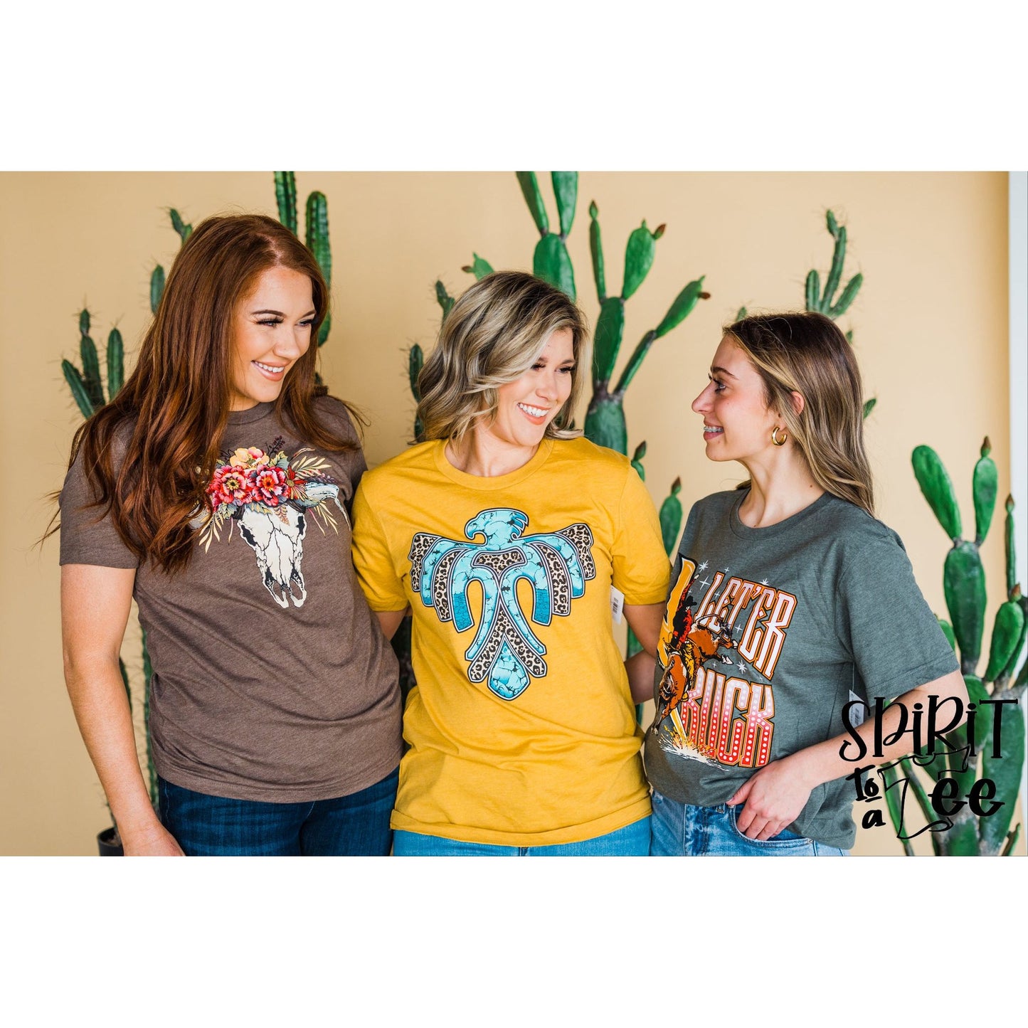Let 'Er Buck Bull Riding Tee