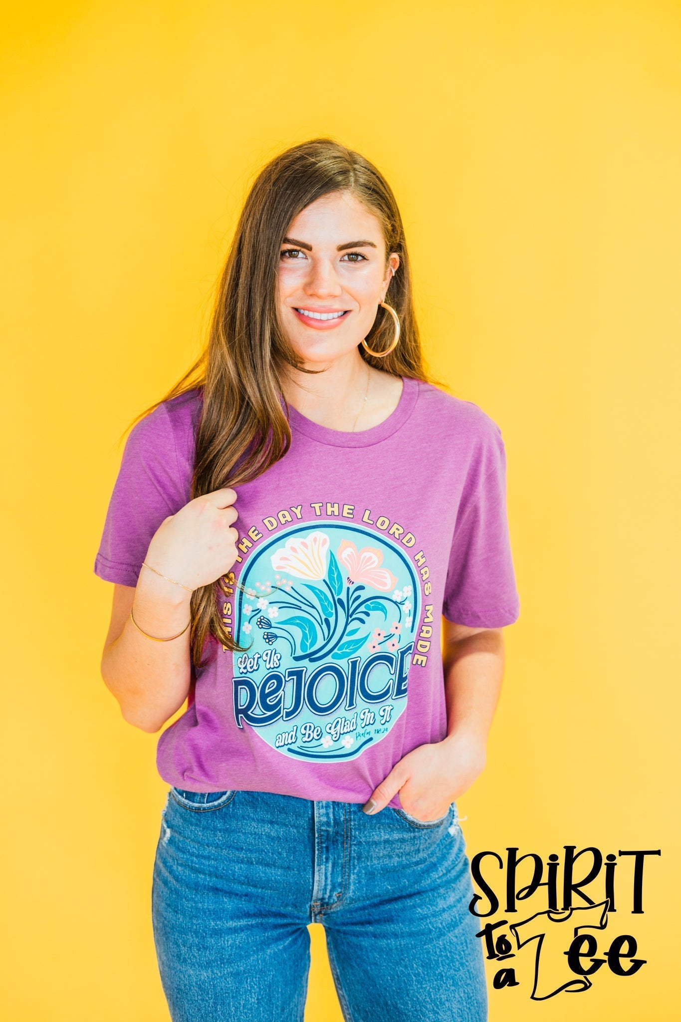 Let Us Rejoice and Be Glad In It - Easter Tee