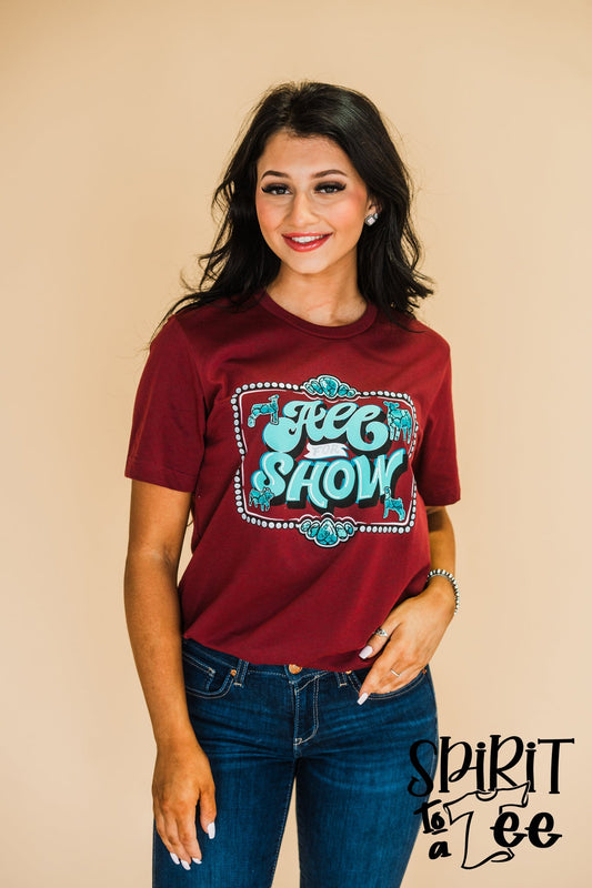 All For Show Buckle - Stock Show Tee
